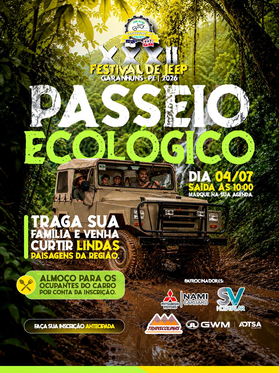 Cartaz passeio